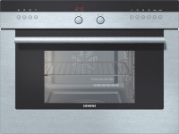 Photos - Built-In Steam Oven Siemens HB 36D570 stainless steel