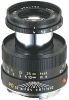 Camera Lens Leica 90mm f/4.0 MACRO-ELMAR-M 