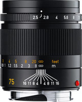 Photos - Camera Lens Leica 75mm f/2.5 SUMMARIT-M 