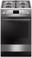 Photos - Cooker Amica 510GES3.43ZPTAD stainless steel