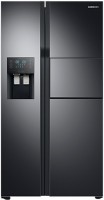 Photos - Fridge Samsung RS51K57H02C black