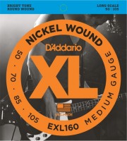 Photos - Strings DAddario XL Nickel Wound Bass 50-105 