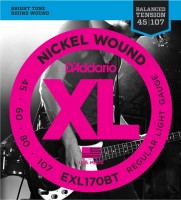 Strings DAddario XL Nickel Wound Bass 45-107 