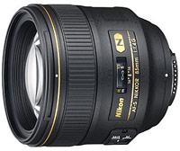 Camera Lens Nikon 85mm f/1.4G AF-S Nikkor 