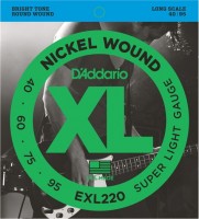 Photos - Strings DAddario XL Nickel Wound Bass 40-95 