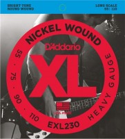 Photos - Strings DAddario XL Nickel Wound Bass 55-110 