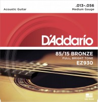 Strings DAddario 85/15 Bronze 13-56 