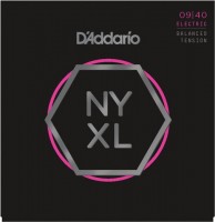 Strings DAddario NYXL Nickel Wound Balanced 9-40 