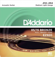 Strings DAddario 85/15 Bronze 12-54 