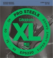 Strings DAddario XL ProSteels Bass 40-95 