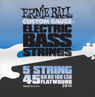 Strings Ernie Ball Flatwound 5-String Bass 45-130 