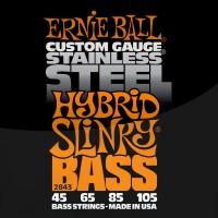 Strings Ernie Ball Slinky Stainless Steel Bass 45-105 