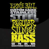 Photos - Strings Ernie Ball Slinky Stainless Steel Bass 50-105 