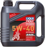Engine Oil Liqui Moly Motorbike 4T Synth Offroad Race 5W-40 4 L
