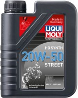 Engine Oil Liqui Moly Motorbike HD Synth Street 20W-50 1 L