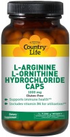Amino Acid Country Life L-Arginine/L-Ornithine Hydrochloride 60 cap 