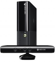 Photos - Gaming Console Microsoft Xbox 360 E 1TB + Kinect + Game 