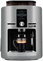 Photos - Coffee Maker Krups EA 826E stainless steel