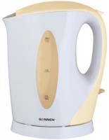 Photos - Electric Kettle SONNEN KT-003 2200 W 1.7 L  white