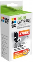 Photos - Ink & Toner Cartridge ColorWay CW-PGI-470BK 