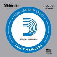 Photos - Strings DAddario Single Plain Steel 009 