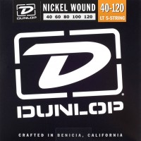 Strings Dunlop Nickel Wound 5-String Bass Light 40-120 