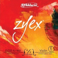 Photos - Strings DAddario ZYEX Single Violin E String 4/4 Medium 