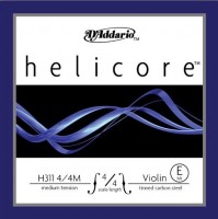 Photos - Strings DAddario Helicore Single E Violin 4/4 Medium 