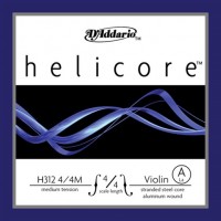 Strings DAddario Helicore Single A Violin 4/4 Medium 