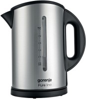 Photos - Electric Kettle Gorenje K 17 EH 2200 W 1.7 L  stainless steel
