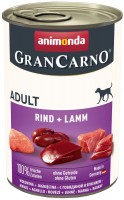Dog Food Animonda GranCarno Original Adult Beef/Lamb 0.4 kg