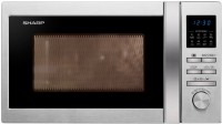 Photos - Microwave Sharp R 222STWE stainless steel