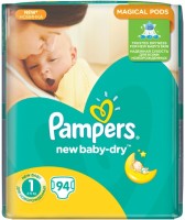 Photos - Nappies Pampers New Baby-Dry 1 / 94 pcs 