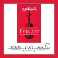 Strings DAddario Prelude Single E Violin 4/4 Medium 