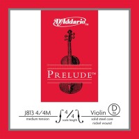 Photos - Strings DAddario Prelude Single D Violin 4/4 Medium 