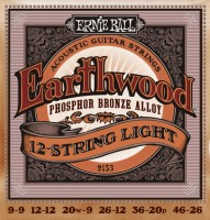 Strings Ernie Ball Earthwood Phosphor Bronze 12-String 9-46 