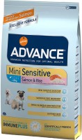 Photos - Dog Food Advance Mini Sensitive Salmon/Rice 