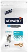 Photos - Cat Food Advance Kitten Chicken/Rice  1.5 kg