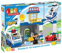 Photos - Construction Toy JDLT Town Police 5133 