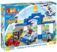 Photos - Construction Toy JDLT Town Police 5135 