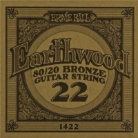 Photos - Strings Ernie Ball Single 80/20 Bronze 22 