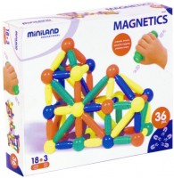 Construction Toy Miniland Magnetics 94105 