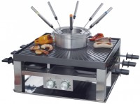 Electric Grill Solis Combi-Grill 3 in 1 stainless steel