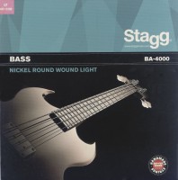 Photos - Strings Stagg Bass Nickel-Round 40-100 