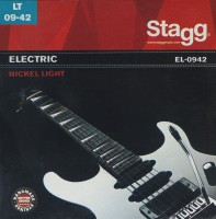 Strings Stagg Electric Nickel-Plated Steel 9-42 