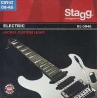 Photos - Strings Stagg Electric Nickel-Plated Steel 9-46 