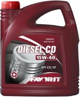 Photos - Engine Oil Favorit Diesel CD 15W-40 5 L