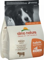 Dog Food Almo Nature Holistic Adult M Beef 