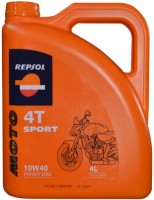 Photos - Engine Oil Repsol Moto Sport 4T 10W-40 4 L