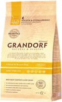 Photos - Cat Food Grandorf Adult Sterilised 4 Meat/Rice  0.4 kg